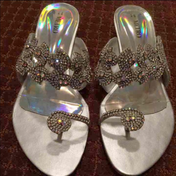 Crystal Sandals - Picture 1 of 2