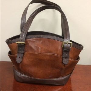 Tignanello Classic Beauty Dome Shopper Handbag