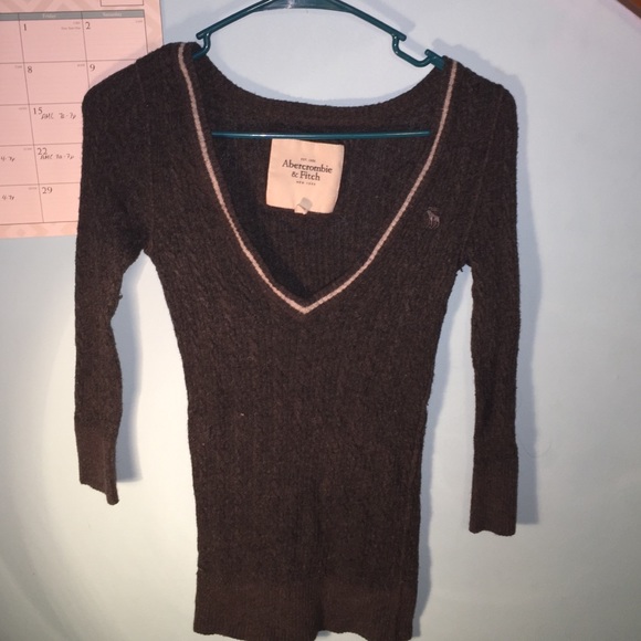 Abercrombie & Fitch v-cut sweater.
