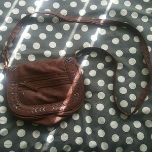 Small Satchel with Tribal Trimming