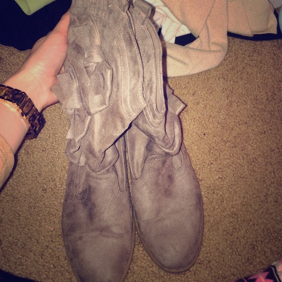 Suede Cowgirl Boots