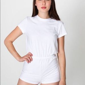 American apparel t-shirt romper