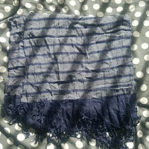 Sporty Blue Scarf