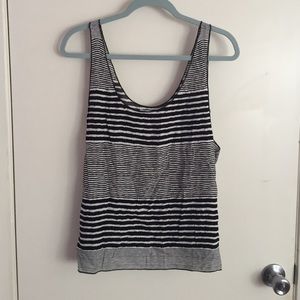 *NEW* American Eagle Stripe Crop Top Size XL