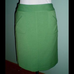 Green skirt