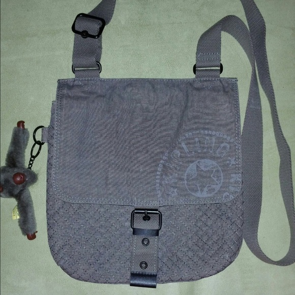 KIPLING CROSSBAG (gray color) NWOT