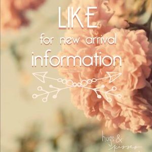 LIKE to be notified when I post new arrivals