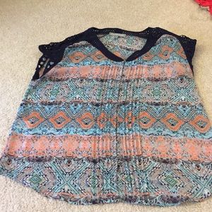 Super cute sheer top