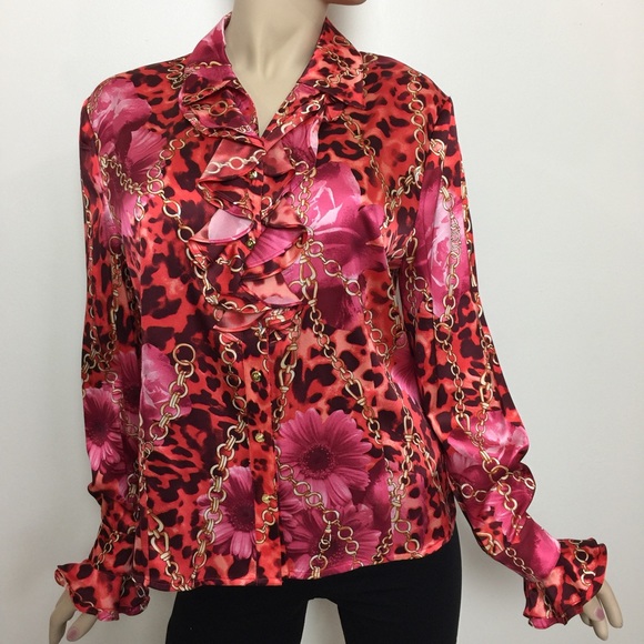 St. John 100% Silk Top