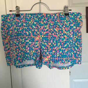 Colorful xhilaration workout shorts ❤️