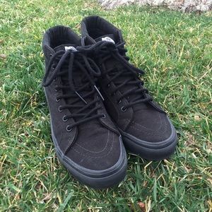 Vans Black Hightops