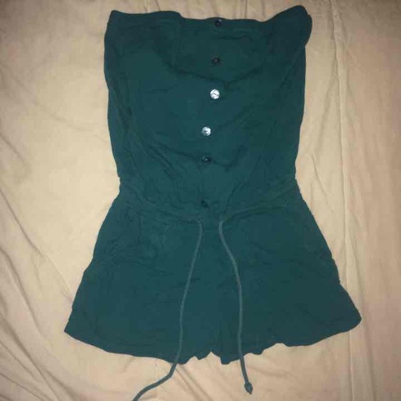 teal romper