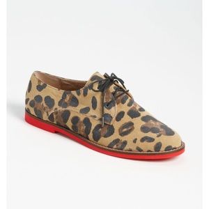Steve Madden  leopard  jazie oxfords