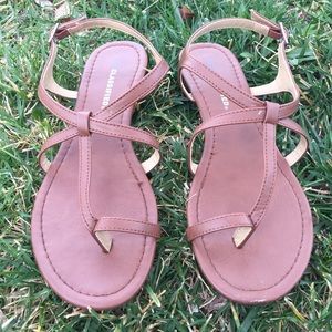 Brown Leather Sandals