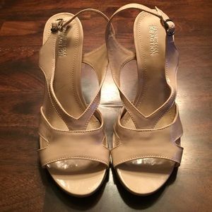 Kenneth Cole Nude Sandals