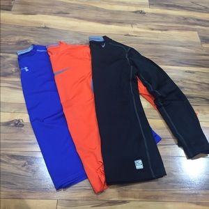 boys dry fit athletic long sleeves🎉