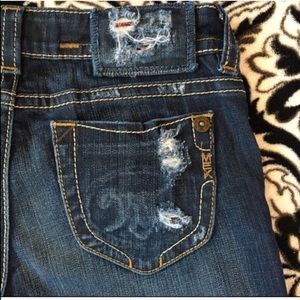 MEK Dark Wash Denim Jeans