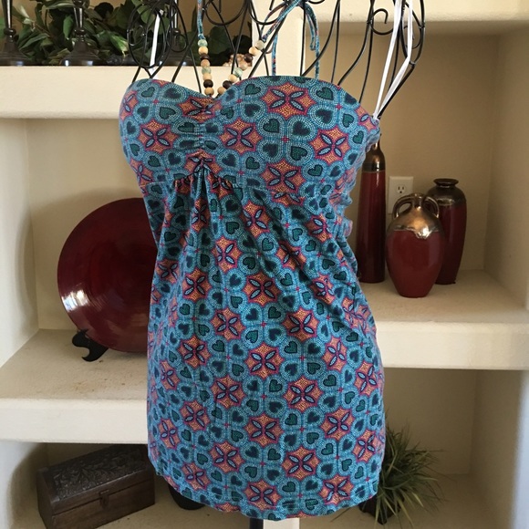 Energie Tops - Cute blue hearts top