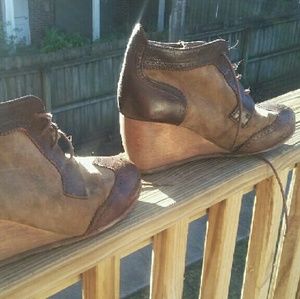 Anthropologie Oxford heels