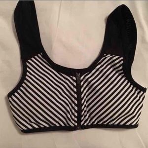 Striped sports bra - bundle any 2 for $8