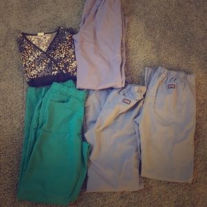 Bundle of scrubs. Teal only