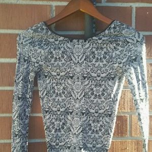 Free people backless top