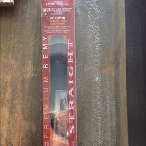 14" Dark Brown Extensions