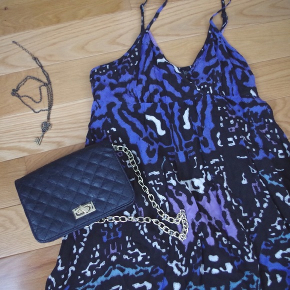 Urban Outfitters Purple Aztec Tribal Dress