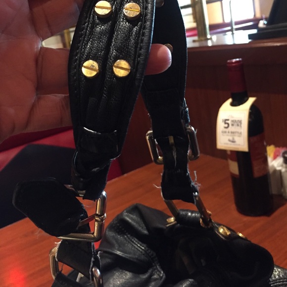 Black leather purse - Picture 3 of 3