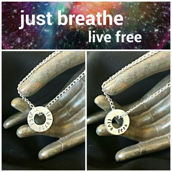 Double sided pendant necklace