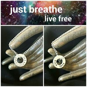 Double sided pendant necklace