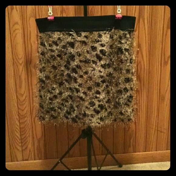 Cheetah skirt