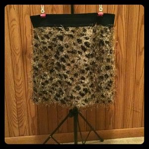 Cheetah skirt