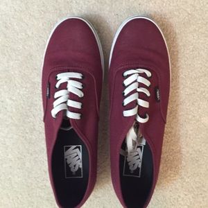 Maroon Vans
