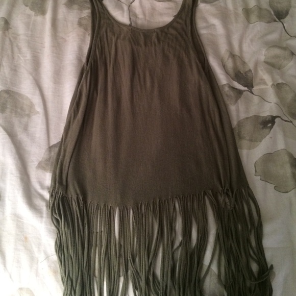 FRINGED TEE - Picture 3 of 3