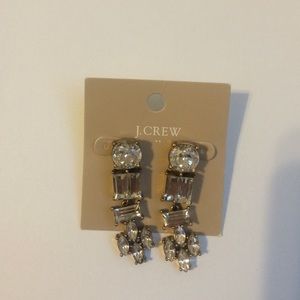 Jcrew Factory crystal earrings
