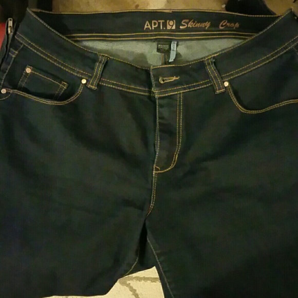 Apt 9 skinny crop jeans