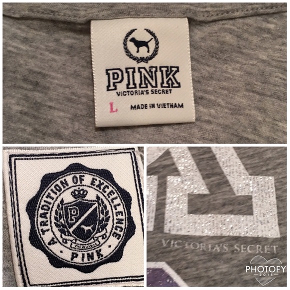 🚫SOLD Victoria's Secret Pink 86 Rainbow T-Shirt! - Picture 3 of 4