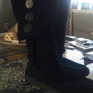 Ugg crochet boots size 8