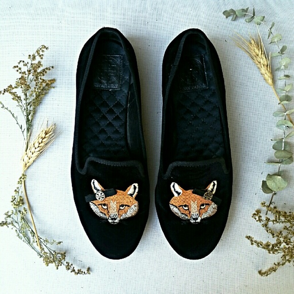 Tory Burch Shoes | HP Tory Burch Fox Velvet Smoking | Poshmark
<div id=
