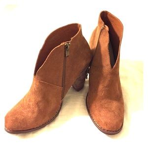Suede NYLA ankle boots