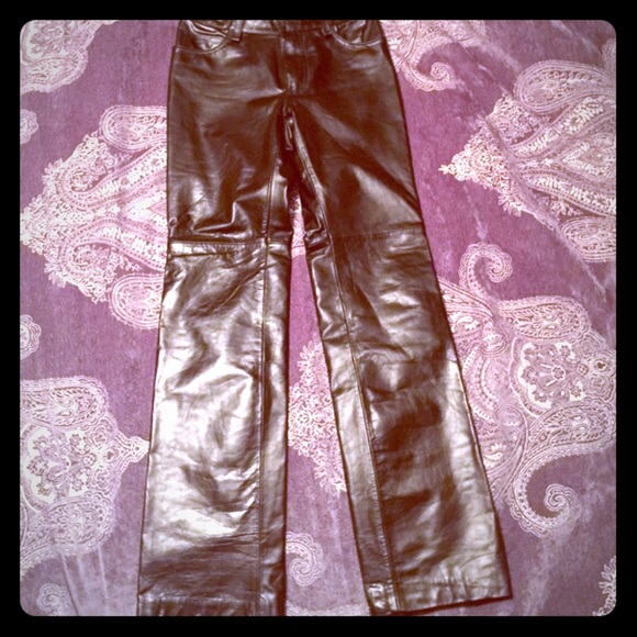 Gap Leather Pants