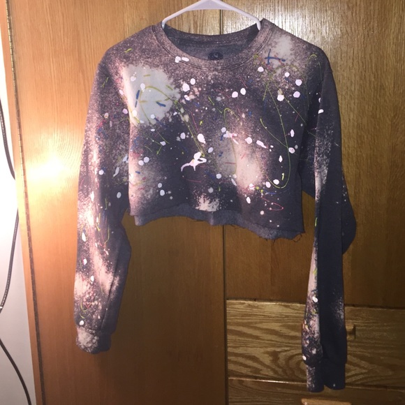 Crop sweat shirt