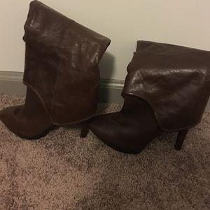 Brand New never been worn high heeled boots!!