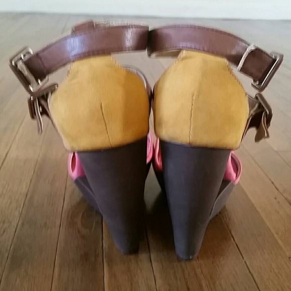 Multicolor wedges very comfy and cute - Picture 3 of 4