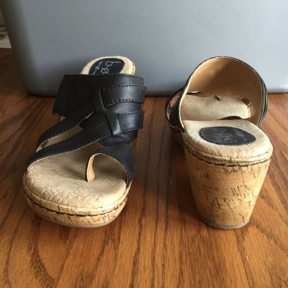 Black and Tan sandals