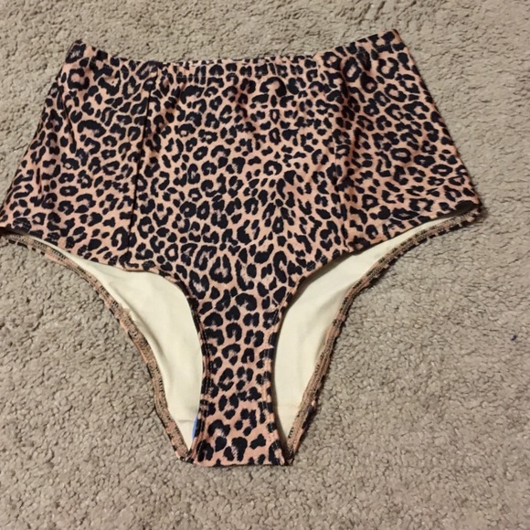 On hold American apparel high waisted swim bottoms