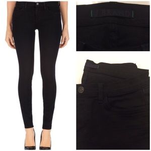 J Brand Mid-Rise Skinny Leg 811 Black