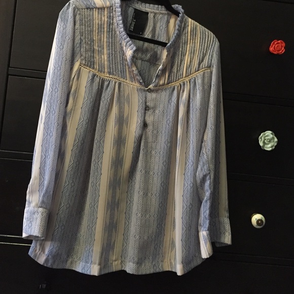 Anthro blouse