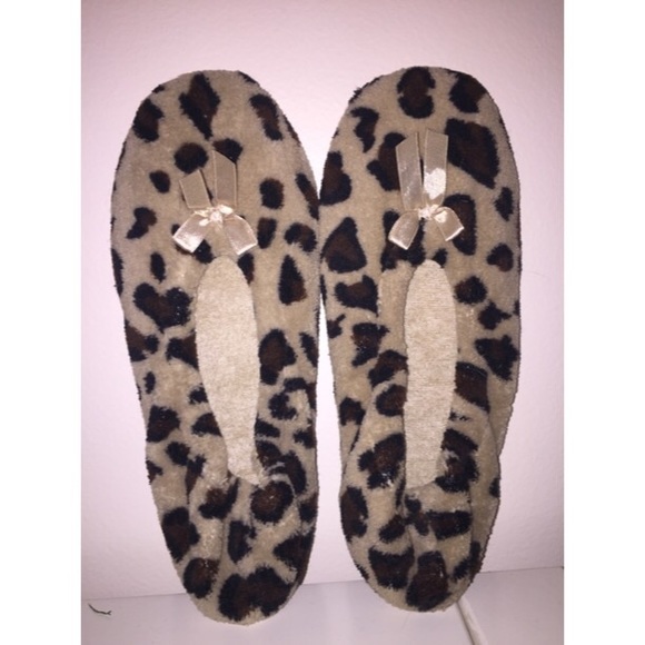 Cheetah Slippers